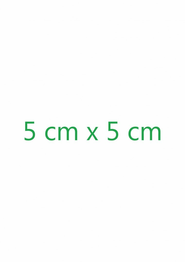 Kompres gazowy, niejałowy, 5 cm x 5 cm, Kompri lux