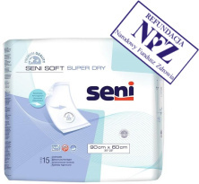 Seni Soft Super Dry, 90 x 60 cm, 15 sztuk