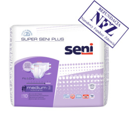 Super Seni Plus, rozmiar M, 10 sztuk