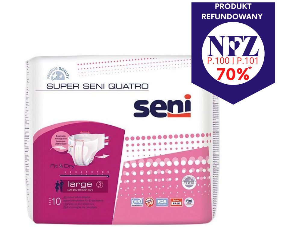 Super Seni Quatro L (3) - 10 szt.