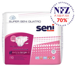Super Seni Quatro XL-4-10 szt.