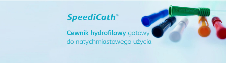 SpeediCath hydrofilowy cewnik Nelaton CH12 dla mężczyzn