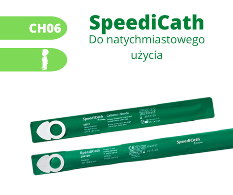 SpeediCath hydrofilowy cewnik Nelaton Ch/CH6 286060