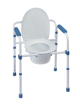Fotel sanitarny Blue Steel 3w1