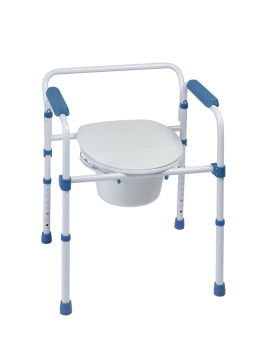 Fotel sanitarny Blue Steel 3w1