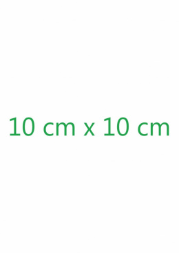 Kompres włókninowy z wycięciem Y 10x10 cm, (1x5 szt.) NONVI lux S
