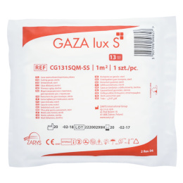 Gaz opatrunkowa kopertowa, jałowa 1m2 GAZA lux S (25 szt.)