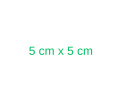 Kompres włókninowy, niejałowy 5 cm x 5 cm (100 szt.) NONVI lux