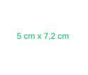 Opatrunek włókninowy z wkładem chłonnym Elastopor STERIL 5cm x 7,2cm (100 szt.)