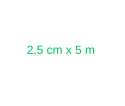 Przylepiec mocujący z folii 2,5cmx5m FILMplast (1 szt.)