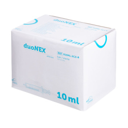 DuoNEX - strzykawka jednorazowego użytku 2-częściowa, Luer, 10 ml (100 szt.)