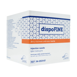 DispoFine- igła iniekcyjna, sterylna, 0,5 mm x 40 mm (100 szt.)