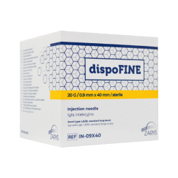 dispoFine- igła iniekcyjna, sterylna, 0,9 mm x 40 mm (100 szt.)