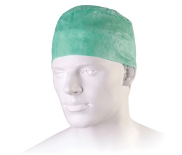 Czepek medyczny NINO, zielony (100 szt.)