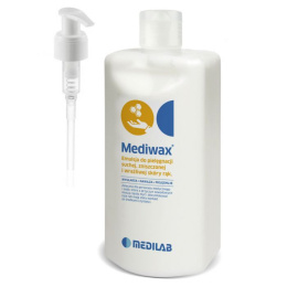 Mediwax emulsja do rąk 500 ml + pompka