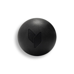 Piłeczka do masażu yellowMASSAGE Ball, silikon, czarna 6,5cm